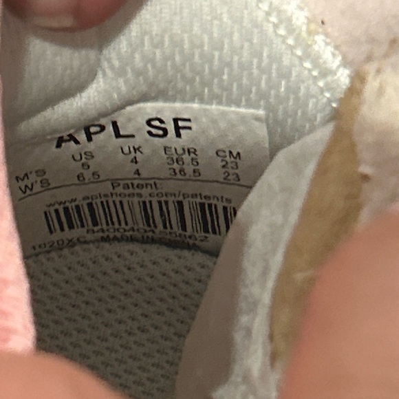 Athletic Propulsion Labs APL Super Future Pink Basketball Shoe Wm Sz 6.5/ Kid 5Y - Picture 9 of 10